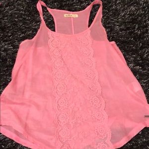 ❤️Hollister Neon Pink Tank Top❤️